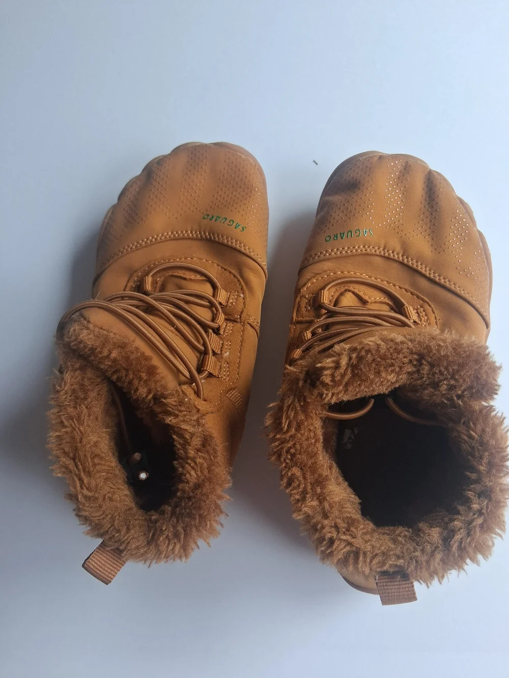 Saguaro Kids' Tan Faux-Fur Winter Boots